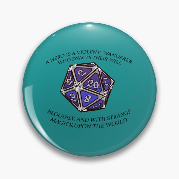 Item preview, Di	sion 20 A Hero is a Violent Wanderer Quote Coffee Mug 	 designed and sold by uysgbtgaljd80.