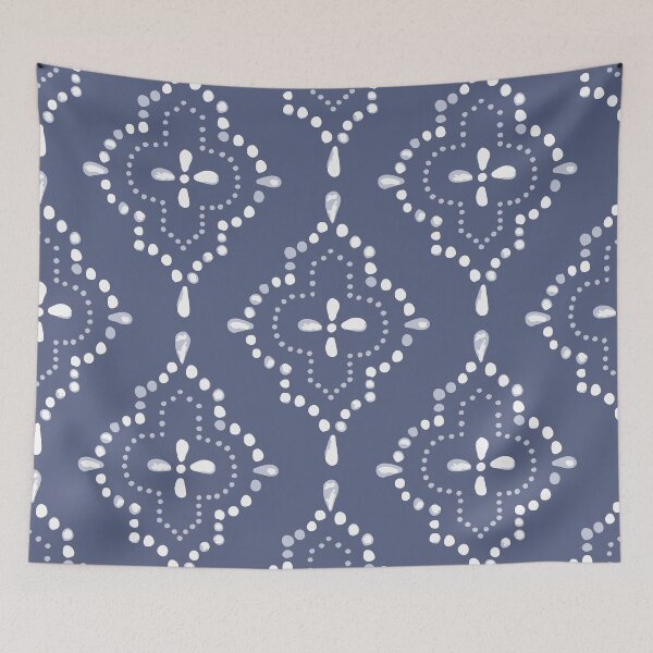 Item preview, Moroccan Tiles - Deep purple designed and sold by Studio Valko.