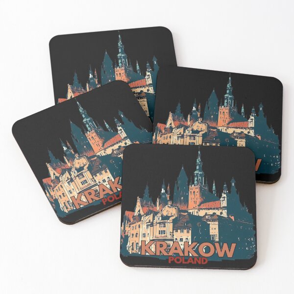Item preview, Krakow poland cityscape designed and sold by TomFrontierArt.