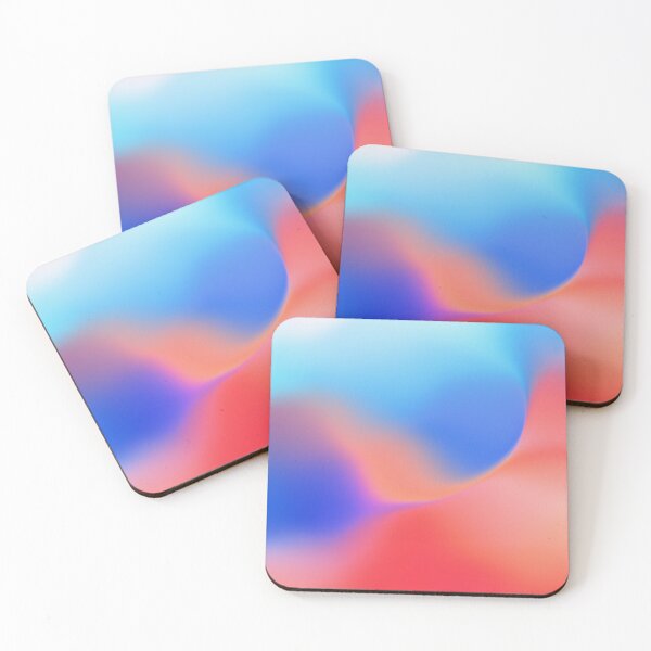 Item preview, Dreamy Gradient Design in Blue and Red designed and sold by LMW-Art-Studio.