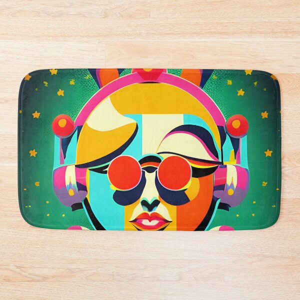 Item preview, Colorful Space Person Pop Art designed and sold by Angelandspot.