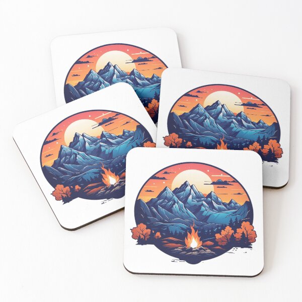 Item preview, Night Peaks designed and sold by PrintifyWorld.