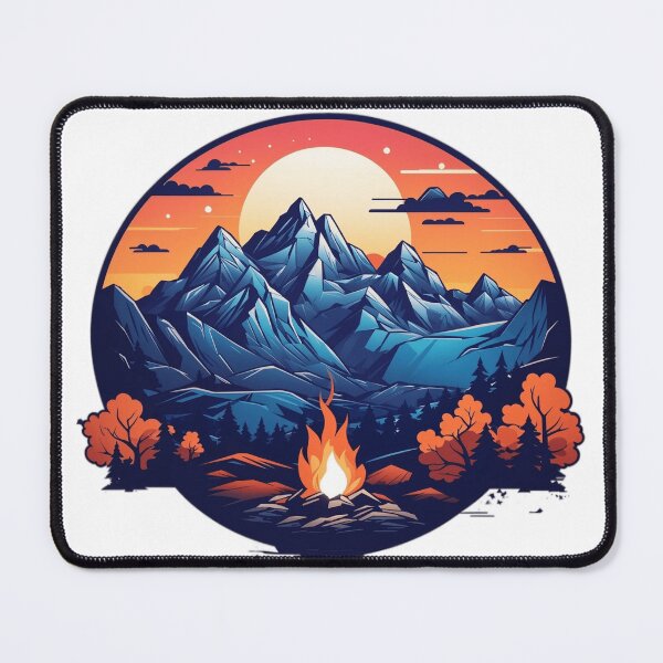 Item preview, Night Peaks designed and sold by PrintifyWorld.