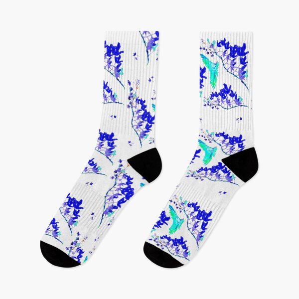 Item preview, Rofous hummingbirds amongst Lupin blooms  designed and sold by drp24.