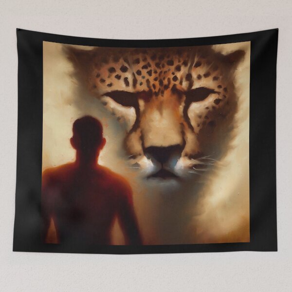 Item preview, Spirit Animal Cheetah 2 designed and sold by CrankyOldDude.