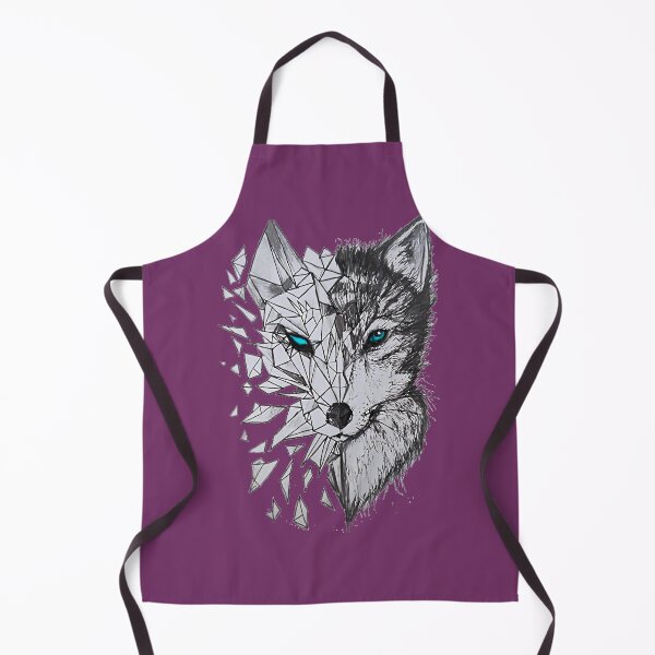 Item preview, Geometric Wolf Art Print 	 designed and sold by jootvhwrf24.