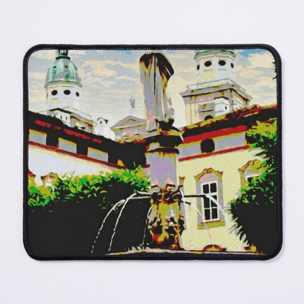 Item preview, FOUNTAIN AT NONNBERG ABBEY designed and sold by ArtbyRolleen.
