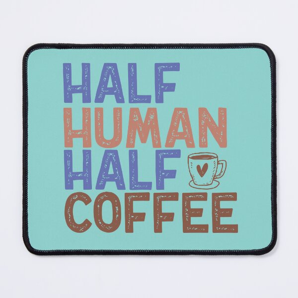 Item preview, "Half Human Half Coffee" Vintage Aesthetic designed and sold by FlawlessSeams.