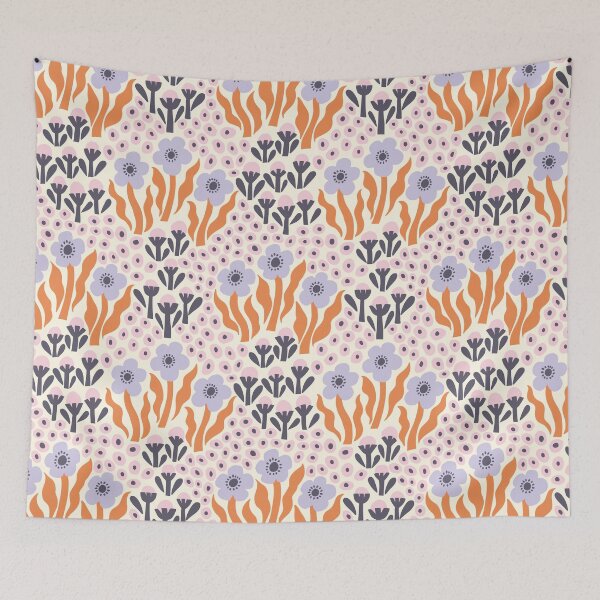Item preview, Playful flowers designed and sold by makuc.