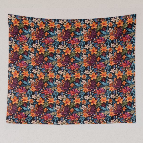 Item preview, Vibrant Floral Pattern  designed and sold by Theo-B.