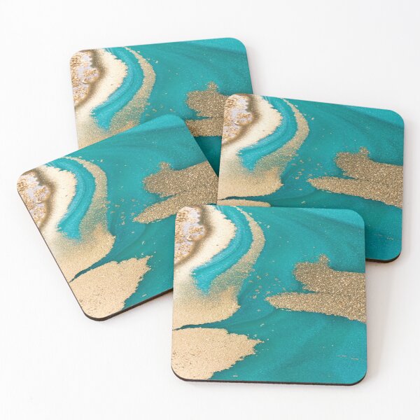 Item preview, Elegant Green and Gold Marble - Opulent Fusion designed and sold by Michelle Moss.