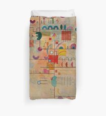 Kandinsky - Graceful Ascent Duvet Cover