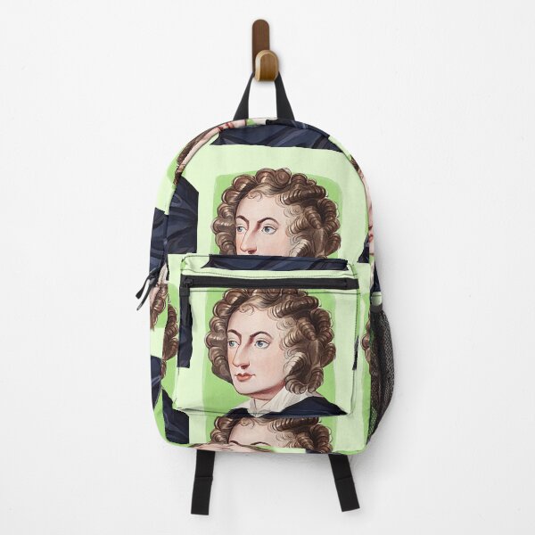 Item preview, English Composer Henry Purcell - mint green - illustration designed and sold by Litstoy.