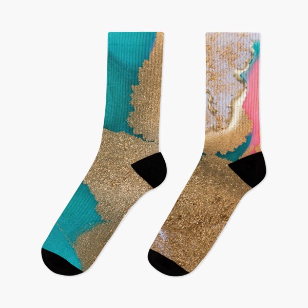 Item preview, Marble Majesty - Enchanting Fusion of Green, Pink, and Gold designed and sold by Michelle Moss.