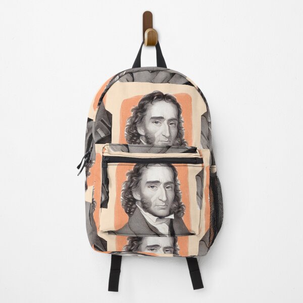 Item preview, Italian Composer Niccolò Paganini - orange - illustration designed and sold by Litstoy.