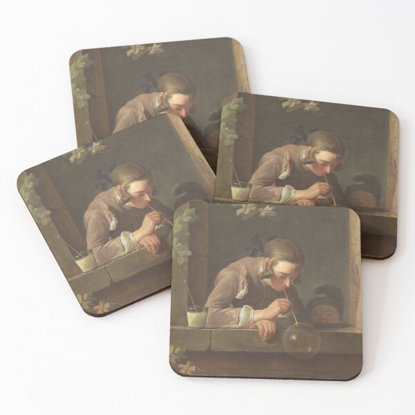Item preview, HD. Soap Bubbles, by Jean Siméon Chardin designed and sold by MINDTHECHERRY.