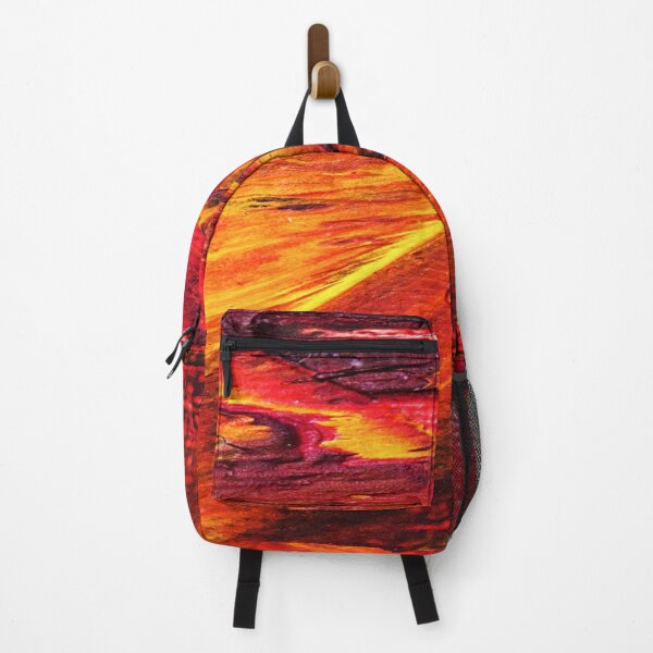 Item preview, Fiery Fusion - Dynamic Orange and Red Marble designed and sold by Michelle Moss.