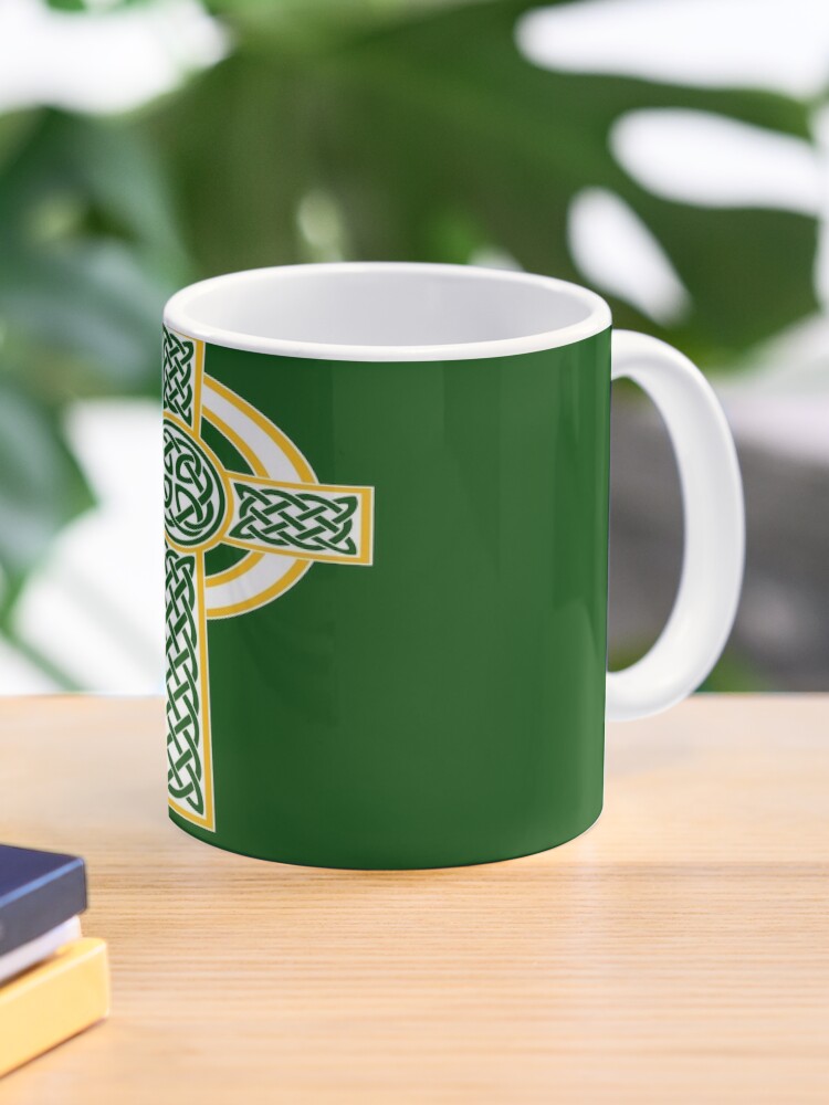 Irish Celtic High Cross Mug Set