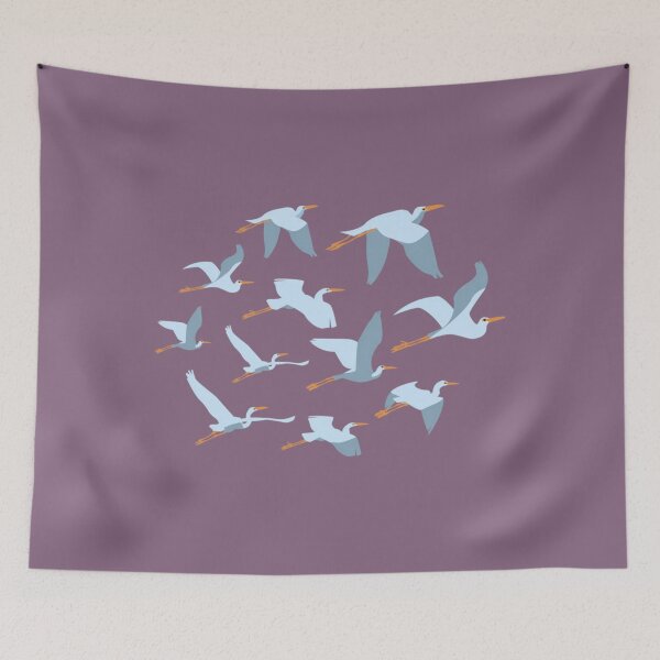 Item preview, Flying herons  	 	 designed and sold by kwtljwimvfv60.