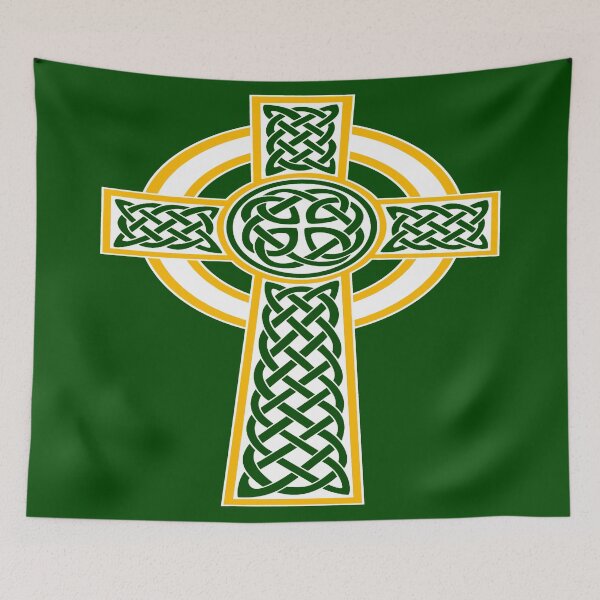 Item preview, Ornamental Celtic High Cross Decorative Knotwork 4 designed and sold by taiche.