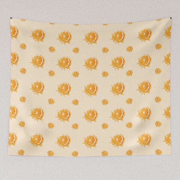 Item preview, Vibrant Citrus Burst - Juicy Orange Pattern | Captivating Celebration of Freshness designed and sold by OrangeMG.