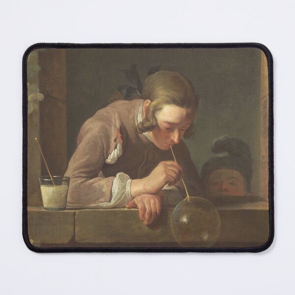 Item preview, HD. Soap Bubbles, by Jean Siméon Chardin designed and sold by MINDTHECHERRY.