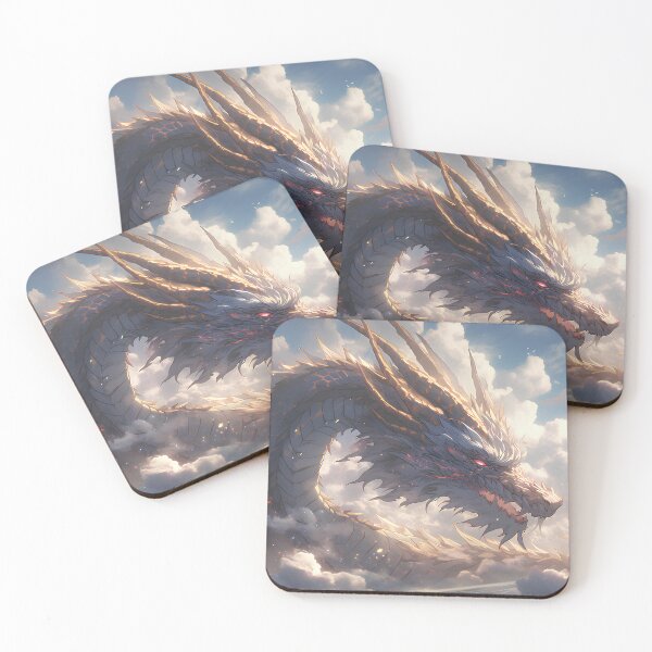 Item preview, Cloud Dragon: Golden Majesty in the Celestial Ether designed and sold by Wylveragon.