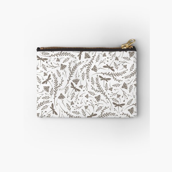 Item preview, Dragonflies with camomile and floral branches designed and sold by Pinata.