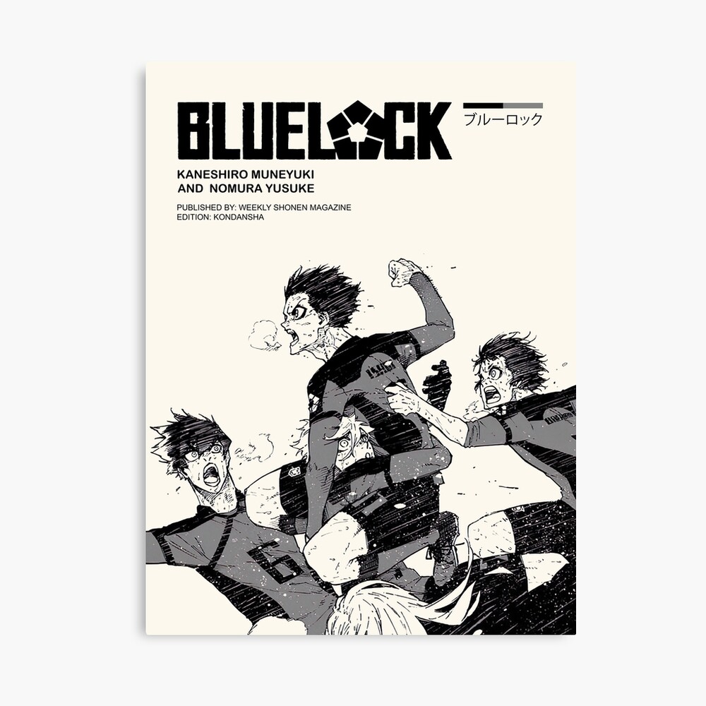 Blue Lock Anime Series Hd Matte Finish Poster Paper Print