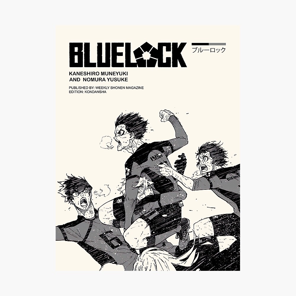 Blue Lock Poster manga style - VICTORY Poster by Softers