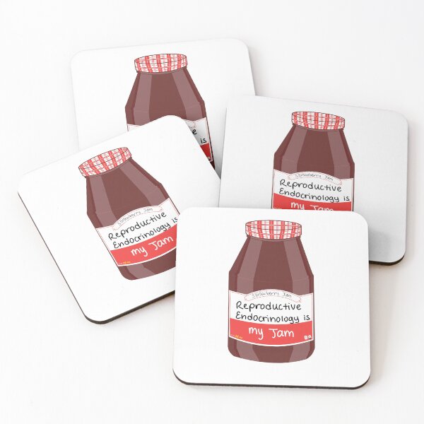 Item preview, Reproductive Endocrinology is my Jam designed and sold by peachesandfizz.