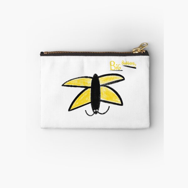 Item preview, This is a drawing of a golden butterfly flying. designed and sold by lukesubbby.