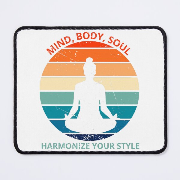 Item preview, Mind Body Soul - Harmonize Your Style Essential Yoga T-Shirt designed and sold by MatPigeon.