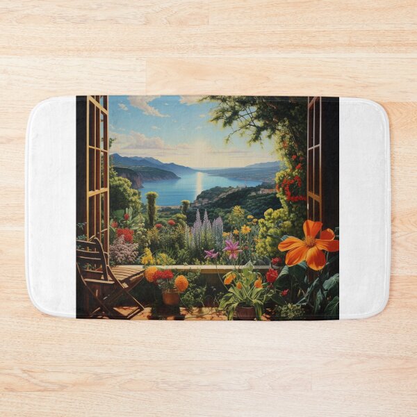 Item preview, Summer window view pattern designed and sold by SmileshareShop.