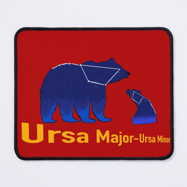 Item preview, bear,nature,wildlife,astrology,star,stars,space,design,constellations,night,dark,sky,ursa minor,ursa minor designed and sold by Zagalar.