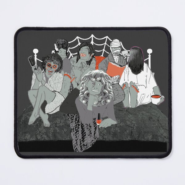 Item preview, Art - Hand-Drawn Ghouls just wanna have fun - Spa night designed and sold by Eejee-SK.