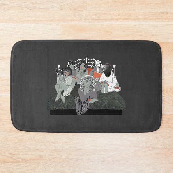 Item preview, Art - Hand-Drawn Ghouls just wanna have fun - Spa night designed and sold by Eejee-SK.