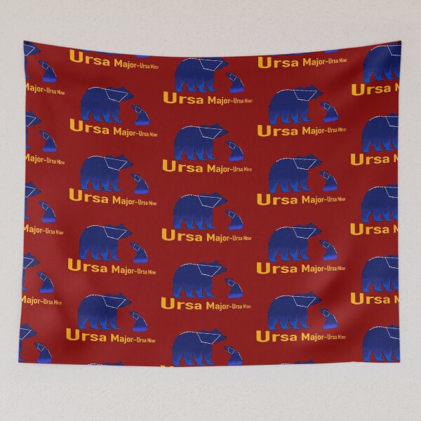 Item preview, bear,nature,wildlife,astrology,star,stars,space,design,constellations,night,dark,sky,ursa minor,ursa minor designed and sold by Zagalar.