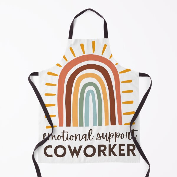 Item preview, Emotional Support Coworker Boho Rainbow designed and sold by cvt01.