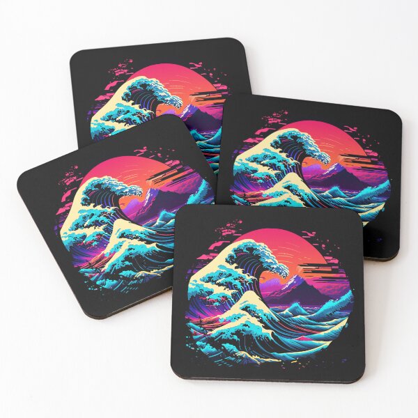 Item preview, Cyberpunk Great Wave designed and sold by dodopus.