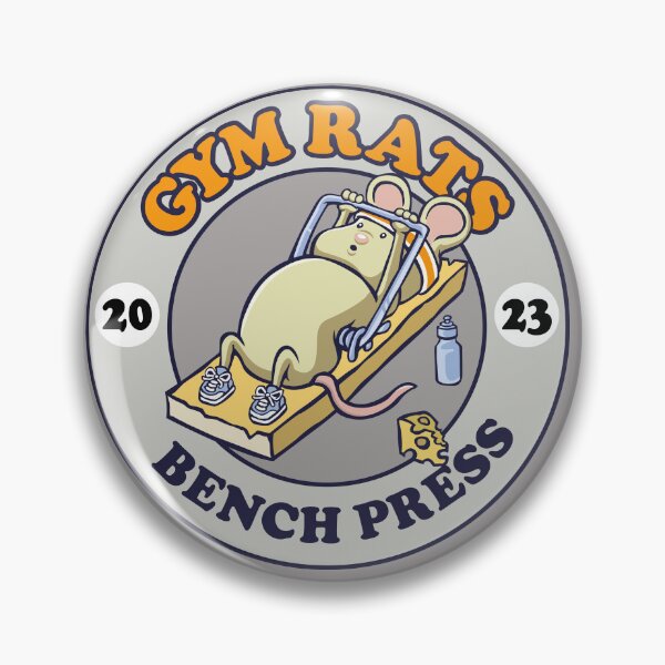 Item preview, Gym Rat Bench Press Mouse designed and sold by boec gear.