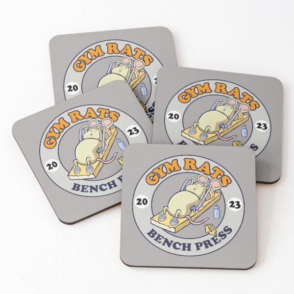 Item preview, Gym Rat Bench Press Mouse designed and sold by boec gear.