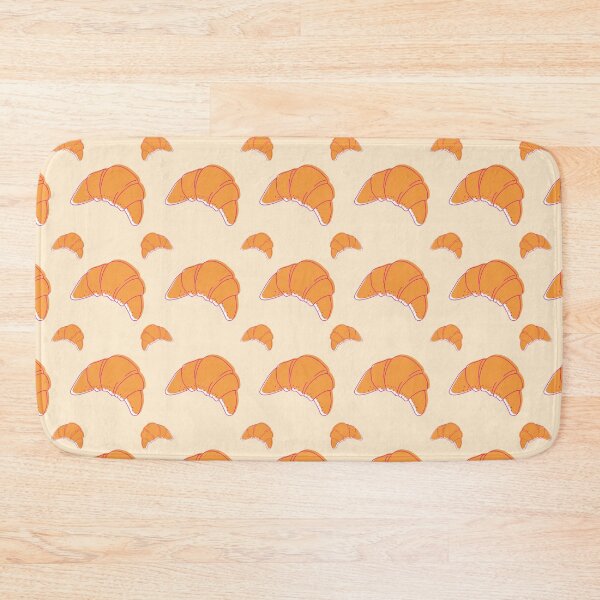 Item preview, Flaky Elegance - Croissant Patterns | Artistic Celebration of Buttery Delights designed and sold by OrangeMG.