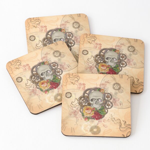 Item preview, Steampunk Skull designed and sold by LuciaS.