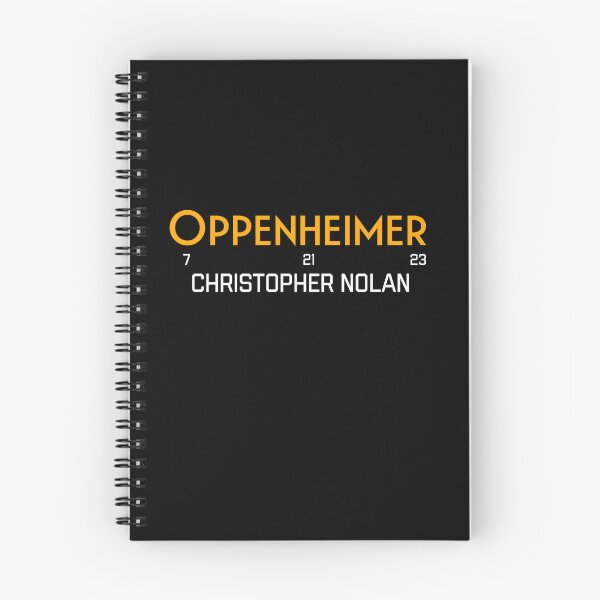 Item preview, Christopher Nolan Oppenheimer movie(white) designed and sold by Brutal_Focus.