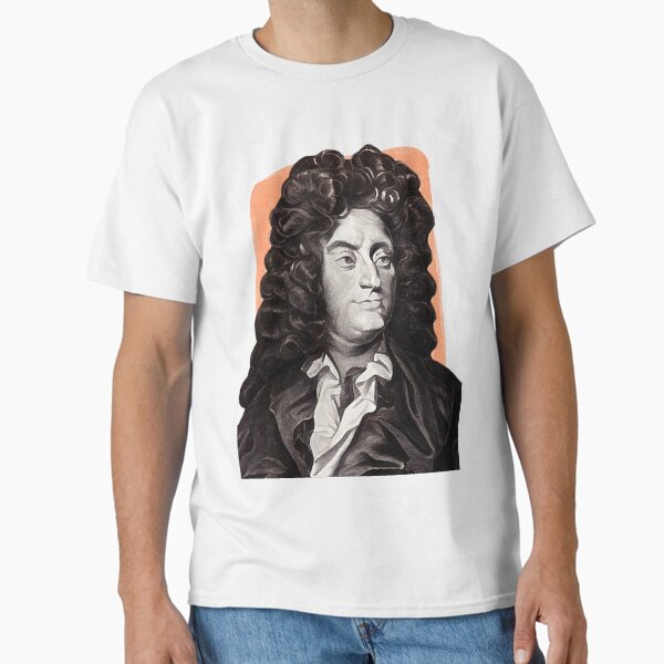 Vista previa del artículo con la obra «Compositor inglés Henry Purcell - naranja - ilustración», diseñado y vendido por Litstoy.