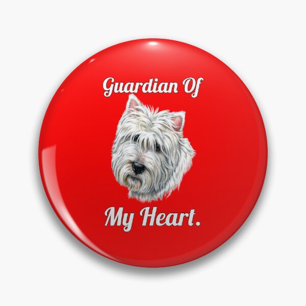 Item preview, Westie Dog Owner Guardian Of My Heart designed and sold by fantasticdesign.