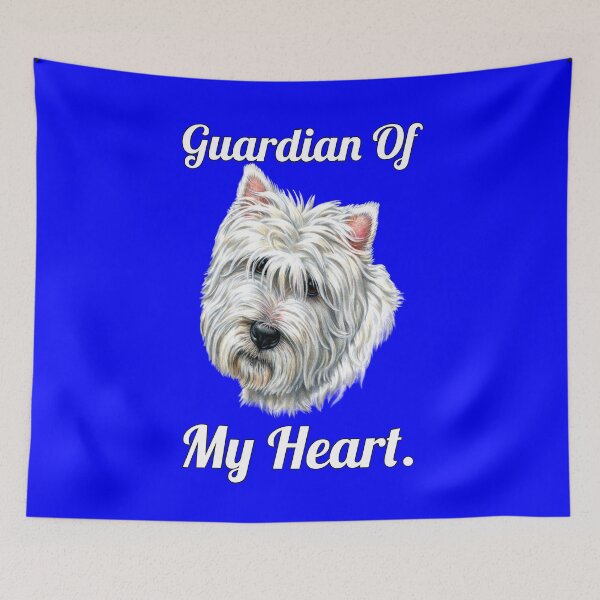 Item preview, Westie Dog Owner Guardian Of My Heart designed and sold by fantasticdesign.