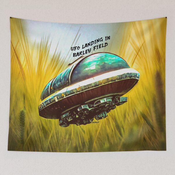 Item preview, OVNI aterrizando en Barley Field - dePace' designed and sold by mrpropcake.