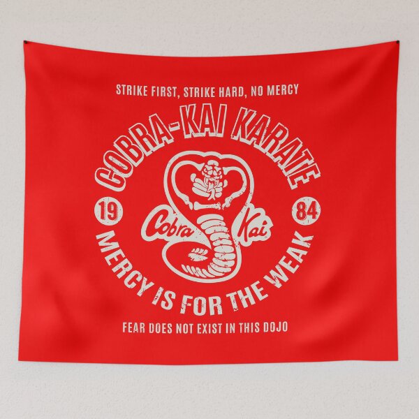 Item preview, Cobra Kai Mercy is for the weak designed and sold by Alema Art.
